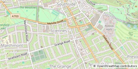 Map of Edinburgh