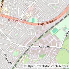Map of Chessington, Surry