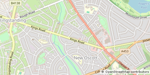 Map of Birmingham
