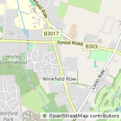 Map of Bracknell