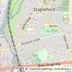 Map of Nottingham