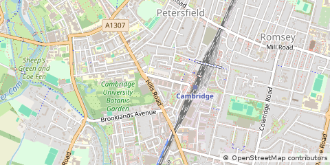 Map of Cambridge