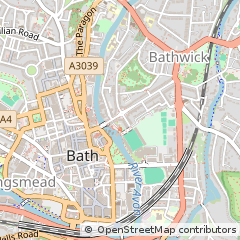 Map of Bath