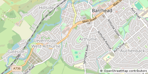 Map of Glasgow