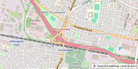 Map of Glasgow
