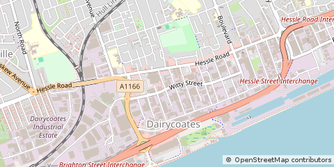 Map of Kingston Upon Hull