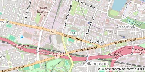 Map of Glasgow