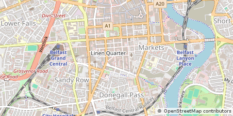 Map of Belfast