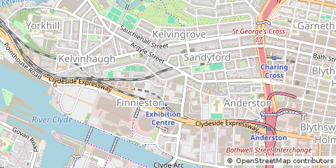 Map of Glasgow