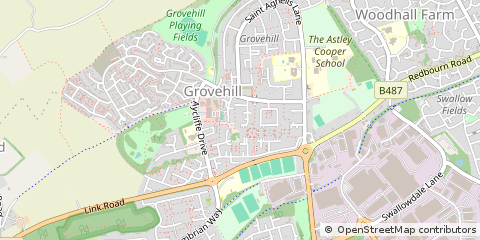Map of Hemel Hempstead