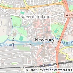 Map of Newbury, Berkshire