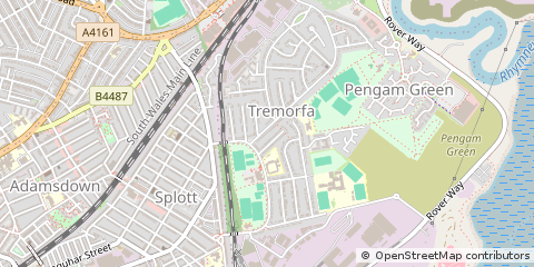Map of Cardiff