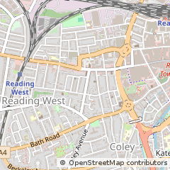 Map of Reading