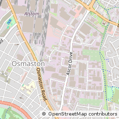 Map of Allenton, Derbyshire