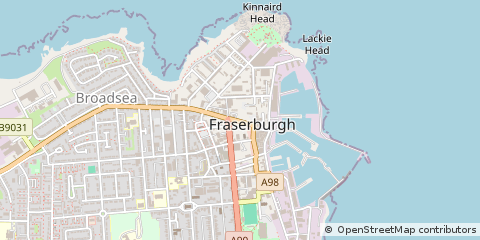 Map of Aberdeenshire