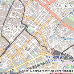 Map of Manchester