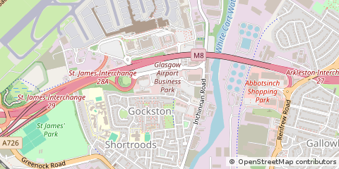 Map of Paisley