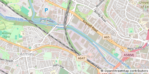 Map of Leeds