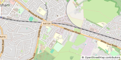 Map of Amersham