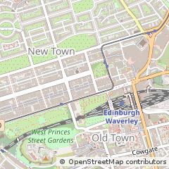 Map of Edinburgh, Lothian