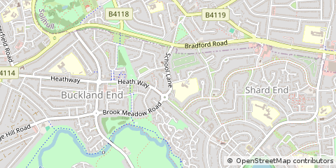 Map of Birmingham