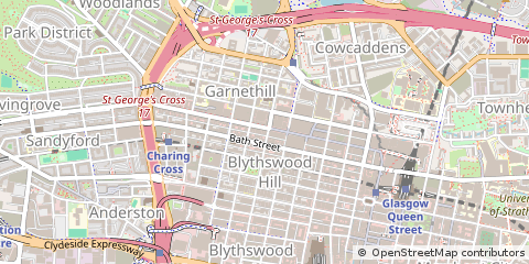 Map of Glasgow
