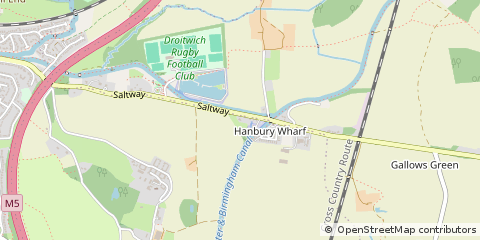 Map of Droitwich