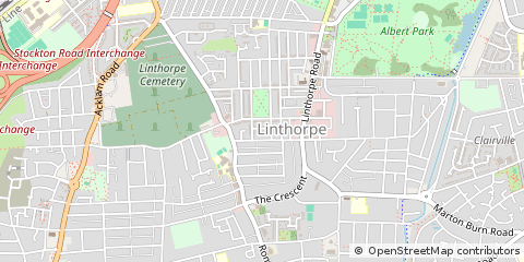 Map of Middlesbrough