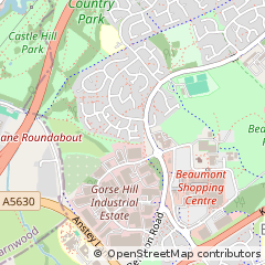 Map of Leicester