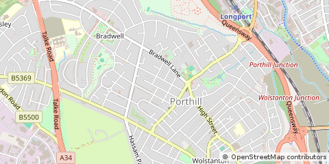 Map of Newcastle