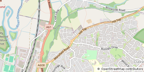 Map of Derby