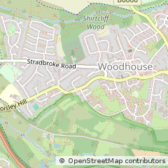 Map of Sheffield