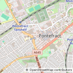 Map of Pontefract