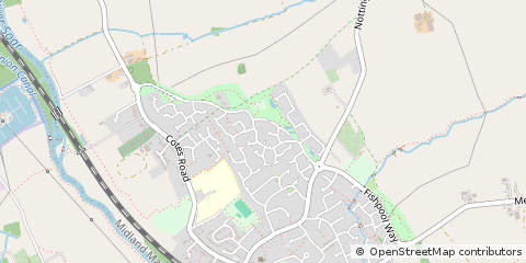 Map of Loughborough