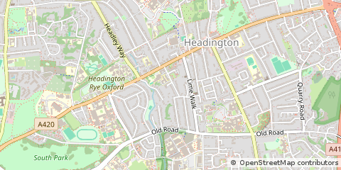Map of Oxford