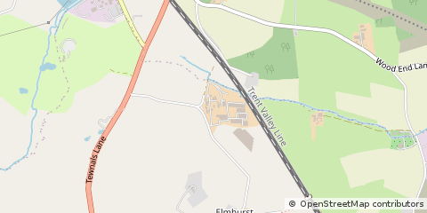 Map of Lichfield