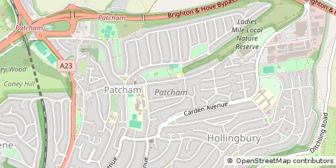 Map of Brighton