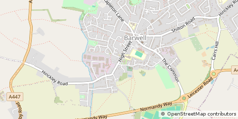 Map of Leicester