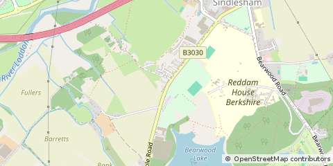 Map of Wokingham