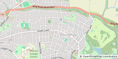 Map of Leeds