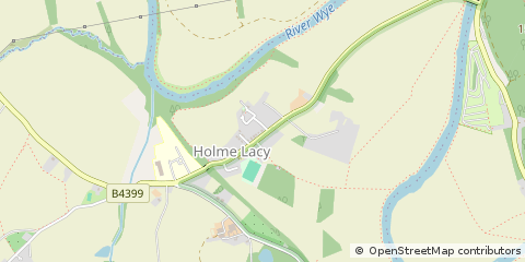 Map of Hereford