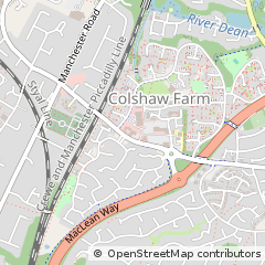 Map of Wilmslow, Cheshire