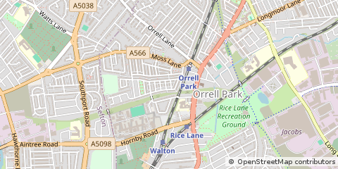 Map of Liverpool