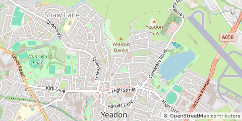 Map of Leeds