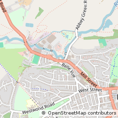 Map of Leek, Staffs