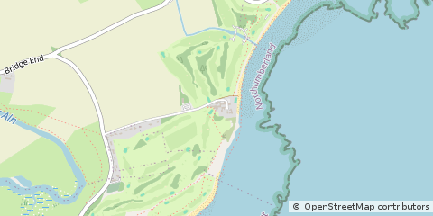 Map of Northumberland