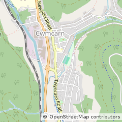 Map of Newport, Gwent