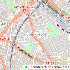 Map of Birmingham