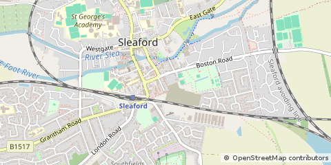 Map of Sleaford