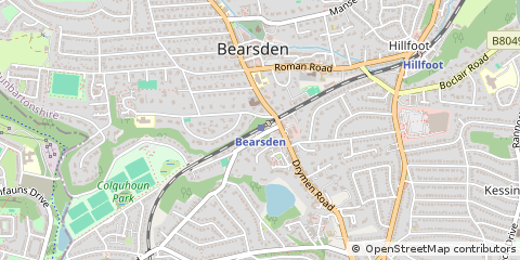 Map of Glasgow